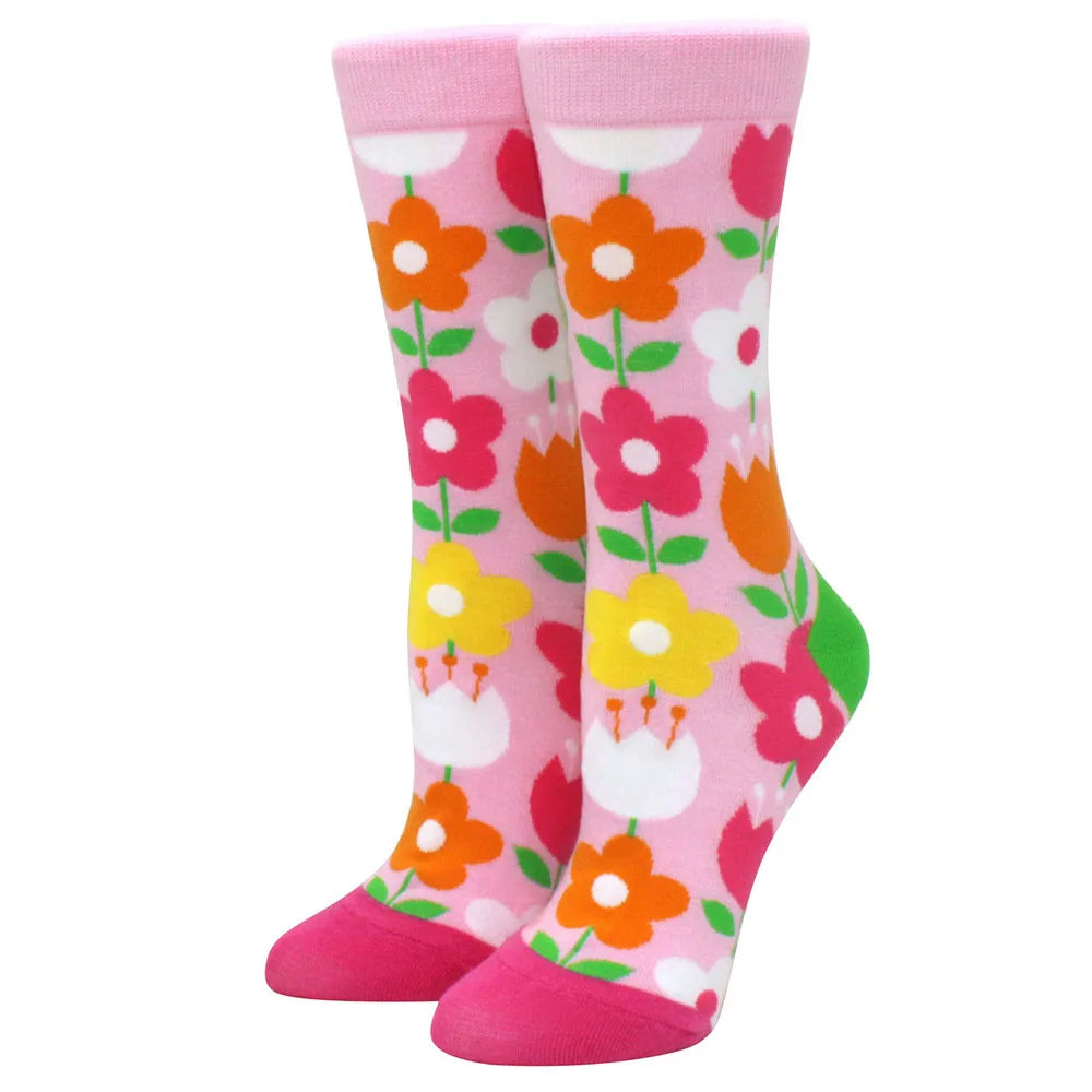 New Fashion Colorful Funny Happy Casual Women Socks Harajuku Cute Animal Cartoon Men's Socks
