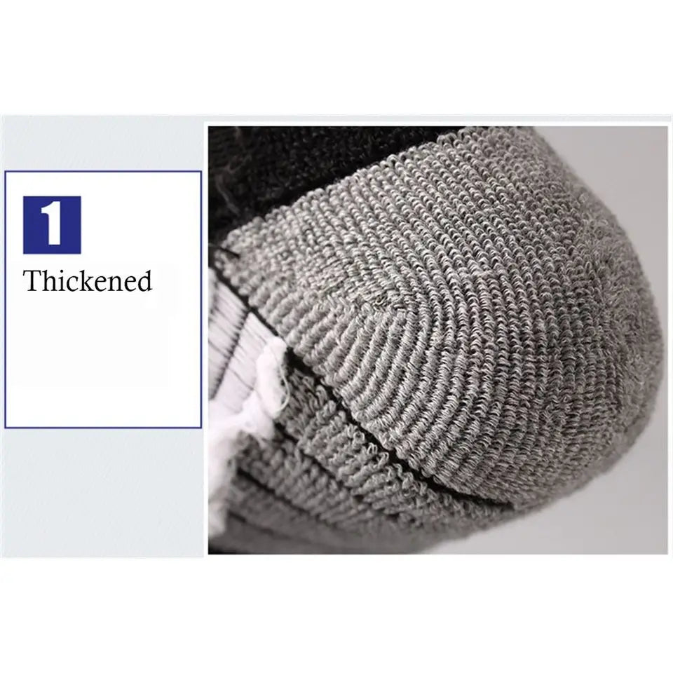 Winter Warm Ski Socks Anti-slip Thickened Breathable Compression Snowboard Socks Thermal Moisture-wicking Knee High Socks